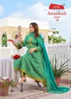 Anarkali Vol 2 By Jash Cotton Printed Anarkali Kurti Set 